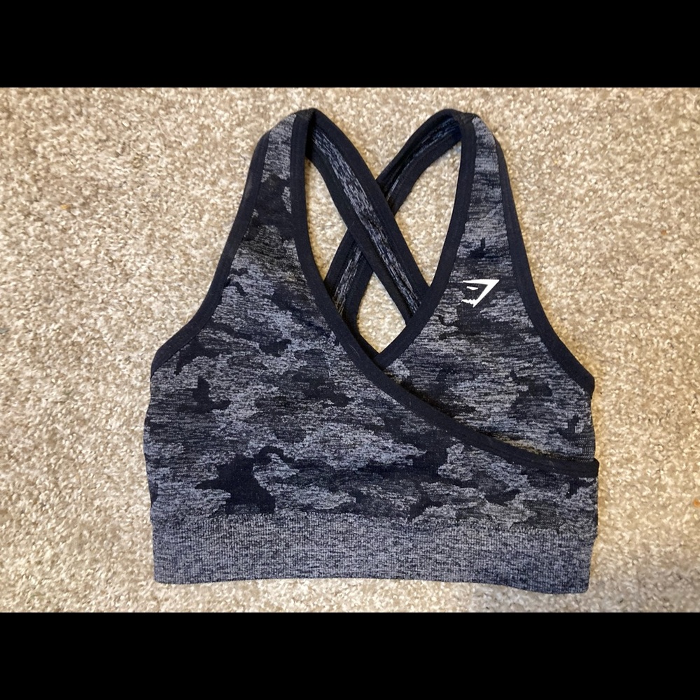 Gymshark Camo Bra